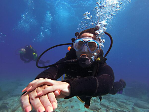 Padi discover scuba diving in Oludeniz Fethiye